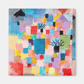 Tunesische tuin, Klee Magneet (Voorkant)