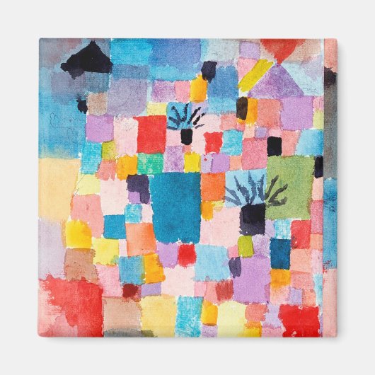 Tunesische tuin, Klee Magneet (Voorkant)