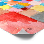 Tunesische tuin, Klee Poster (Hoek)