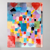 Tunesische tuin, Klee Poster (Voorkant)