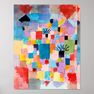 Tunesische tuin, Klee Poster