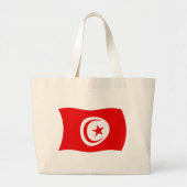Tunesische vlag-Canvas tas (Voorkant)