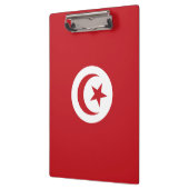 Tunesische vlag klembord (Links)