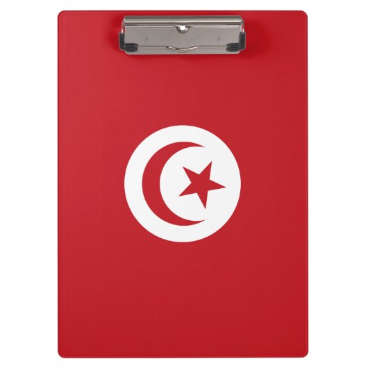 Tunesische vlag klembord (Voorkant)