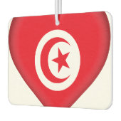 Tunesische vlag luchtverfrisser (Links)