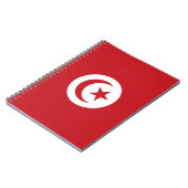 Tunesische vlag notitieboek (Linkerzijde)