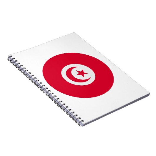 Tunesische vlag notitieboek (Rechterzijde)