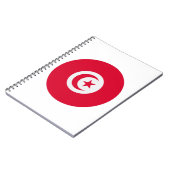 Tunesische vlag notitieboek (Linkerzijde)