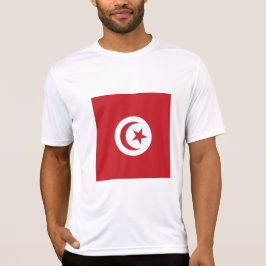 Tunesische vlag t-shirt