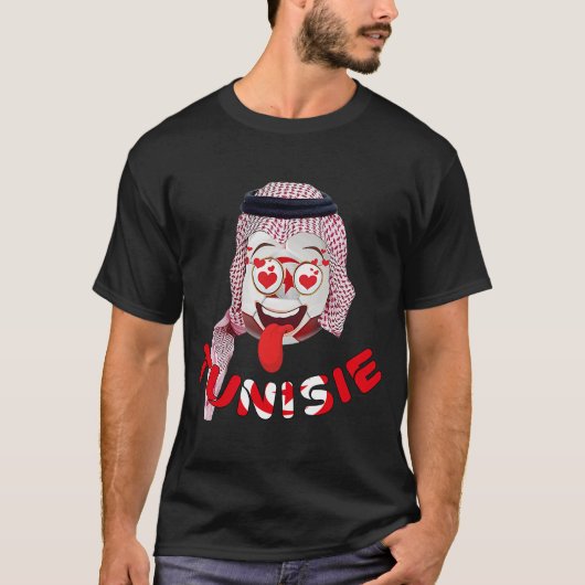 Tunesische vlag t-shirt (Voorkant)