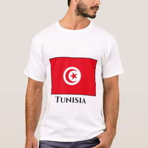 Tunesische vlag t-shirt