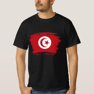 Tunesische vlag t-shirt