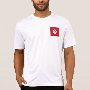 Tunesische vlag t-shirt