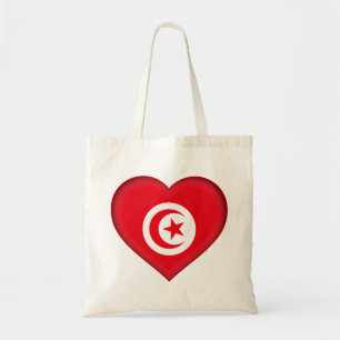 Tunesische vlag tote bag