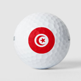 Tunesische vlag (Tunesië) (islamitische halve maan Golfballen