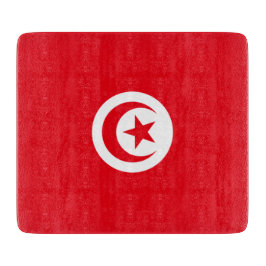 Tunesische vlag (Tunesië) (islamitische halve maan Snijplank