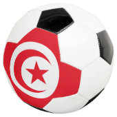 tunesische vlag voetbal (Drie kwart)
