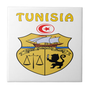 Tunesische wapenschild tegeltje