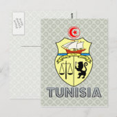 Tunesische wapenstilstand briefkaart (Voorkant / Achterkant)