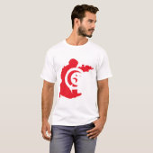 Tunesische zegel t-shirt (Voorkant volledig)