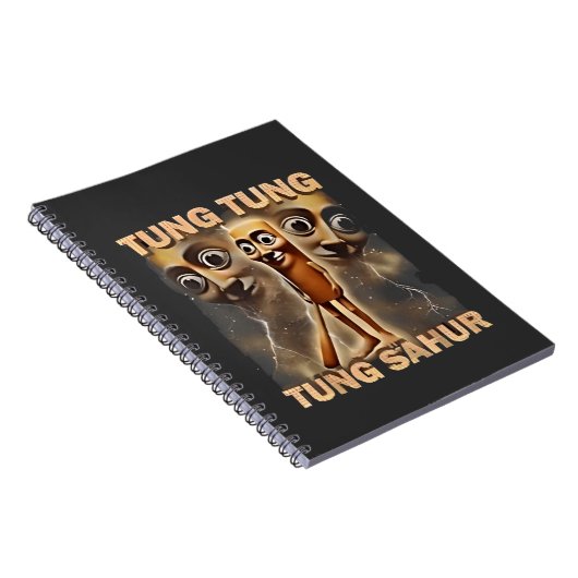 Tung tung sahur Brainrot Meme Notitieboek (Rechterzijde)