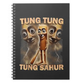 Tung tung sahur Brainrot Meme Notitieboek (Voorkant)