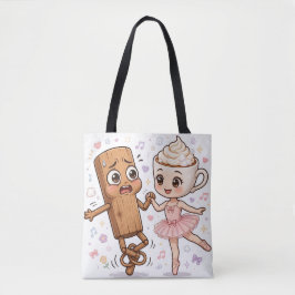 Tung Tung Sahur Funny Ballet Tote Bag