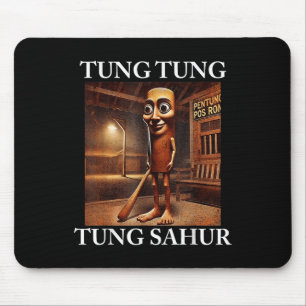 Tung Tung Sahur Italiaanse Hersenrot Meme Grappig Muismat