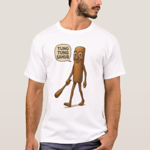 Tung Tung Sahur Memes TikTok anomalie T-shirt
