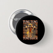 Tung Tung Sahur Ronde Button 5,7 Cm (Voorkant /achterkant)