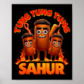 Tung Tung Tung Sahur  Poster (Voorkant)