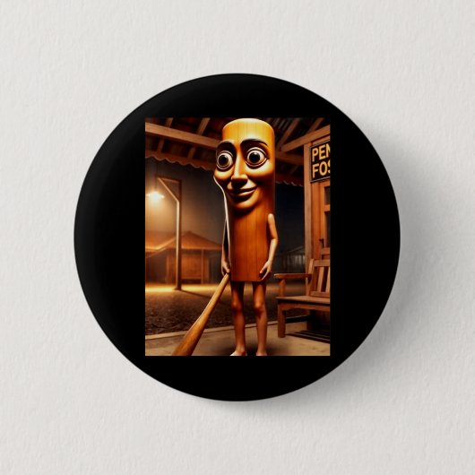 Tung Tung Tung Sahur Ronde Button 5,7 Cm (Voorkant)