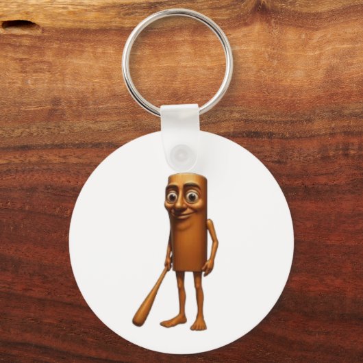 Tung Tung Tung Sahur Sleutelhanger (Voorkant)