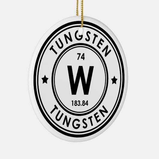 Tungsten Element Keramisch Ornament (Rechts)