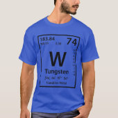 Tungsten Element (zwart) T-shirt (Voorkant)