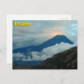 Tungurahua, Ecuador Briefkaart (Voorkant / Achterkant)