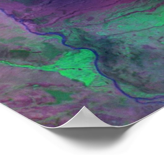 Tungurahua Volcano in Ecuador Poster (Hoek)