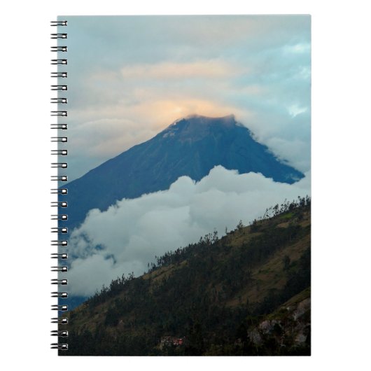 Tungurahua vulcano, Ecuador Notitieboek (Voorkant)