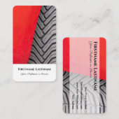 Tuning experts voor racebanden auto speed wielen visitekaartje (Voorkant / Achterkant)