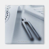 Tuning Fork Magneet (Voorkant)