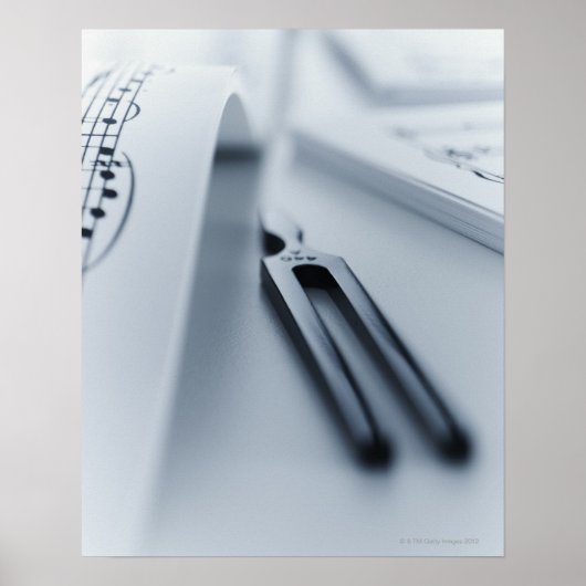 Tuning Fork Poster (Voorkant)