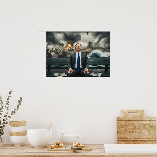 Tuning it Out Poster (Keuken)