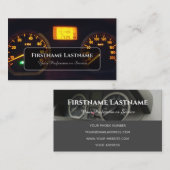 Tuningdeskundigen en monteurs, autoreparateurs visitekaartje (Voorkant / Achterkant)