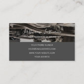 Tuningdeskundigen en monteurs, autoreparateurs visitekaartje (Achterkant)