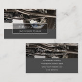 Tuningdeskundigen en monteurs, autoreparateurs visitekaartje (Voorkant / Achterkant)