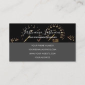 Tuningdeskundigen en monteurs, autoreparateurs visitekaartje (Achterkant)