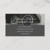 Tuningdeskundigen en monteurs, autoreparateurs visitekaartje (Achterkant)