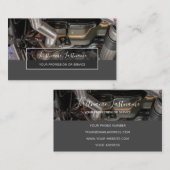 Tuningdeskundigen en monteurs reparatiewerkplaats visitekaartje (Voorkant / Achterkant)