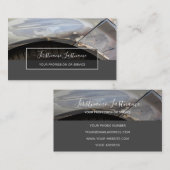 Tuningdeskundigen en monteurs reparatiewerkplaats visitekaartje (Voorkant / Achterkant)