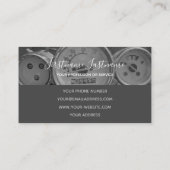 Tuningdeskundigen en monteurs reparatiewerkplaats visitekaartje (Achterkant)